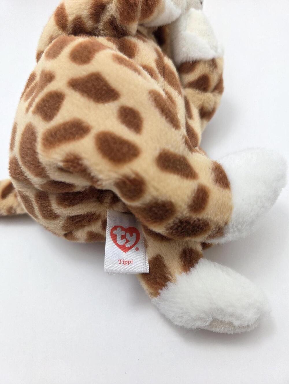 Ty Beanie Bellies "Tippi” the Giraffe! (6 inch) No Hang Tag